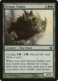 Krosan Tusker - Duel Decks: Garruk vs. Liliana - Magic: The Gathering card
