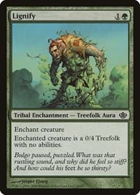 Lignify - Duel Decks: Garruk vs. Liliana - Magic: The Gathering card