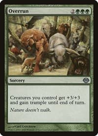 Overrun - Duel Decks: Garruk vs. Liliana - Magic: The Gathering card