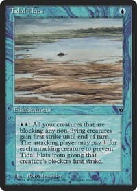 Tidal Flats (Alexander) (Pond) - Fallen Empires - Magic: The Gathering card