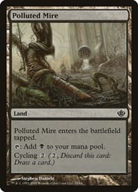 Polluted Mire - Duel Decks: Garruk vs. Liliana - Magic: The Gathering card