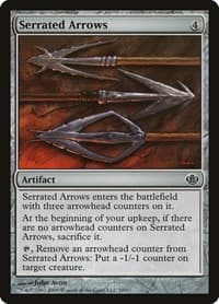 Serrated Arrows - Duel Decks: Garruk vs. Liliana - Magic: The Gathering card