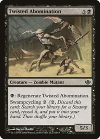 Twisted Abomination - Duel Decks: Garruk vs. Liliana - Magic: The Gathering card