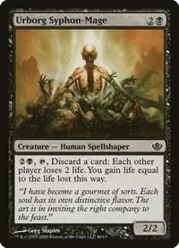 Urborg Syphon-Mage - Duel Decks: Garruk vs. Liliana - Magic: The Gathering card