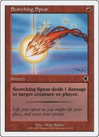 Scorching Spear - Starter 1999 - Magic: The Gathering card
