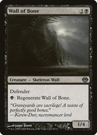 Wall of Bone - Duel Decks: Garruk vs. Liliana - Magic: The Gathering card
