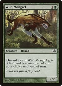 Wild Mongrel - Duel Decks: Garruk vs. Liliana - Magic: The Gathering card