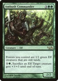 Ambush Commander - Duel Decks: Elves vs. Goblins - Magic: The Gathering card