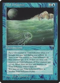 Tidal Influence - Fallen Empires - Magic: The Gathering card