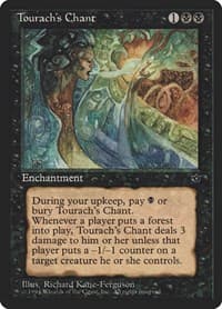 Tourach's Chant - Fallen Empires - Magic: The Gathering card