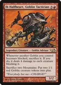Ib Halfheart, Goblin Tactician - Duel Decks: Elves vs. Goblins - Magic: The Gathering card