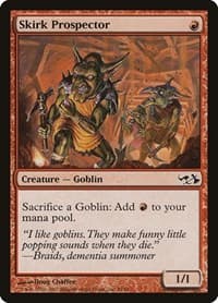 Skirk Prospector - Duel Decks: Elves vs. Goblins - Magic: The Gathering card
