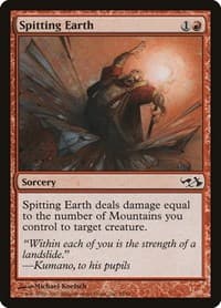 Spitting Earth - Duel Decks: Elves vs. Goblins - Magic: The Gathering card