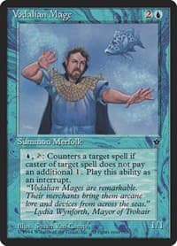 Vodalian Mage (Van Camp) - Fallen Empires - Magic: The Gathering card