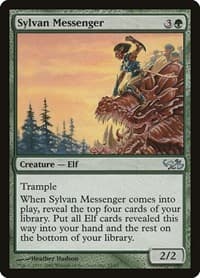 Sylvan Messenger - Duel Decks: Elves vs. Goblins - Magic: The Gathering card