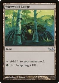Wirewood Lodge - Duel Decks: Elves vs. Goblins - Magic: The Gathering card