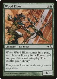 Wood Elves - Duel Decks: Elves vs. Goblins - Magic: The Gathering card