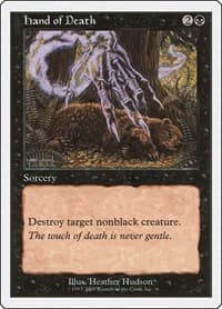 Hand of Death - Starter 2000 - Magic: The Gathering card