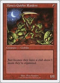 Mons's Goblin Raiders - Starter 2000 - Magic: The Gathering card