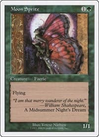 Moon Sprite - Starter 2000 - Magic: The Gathering card