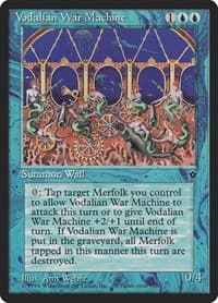 Vodalian War Machine - Fallen Empires - Magic: The Gathering card