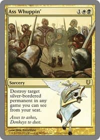 Ass Whuppin' - Unhinged - Magic: The Gathering card