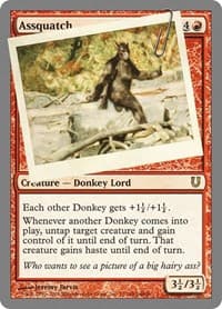 Assquatch - Unhinged - Magic: The Gathering card
