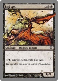 Bad Ass - Unhinged - Magic: The Gathering card