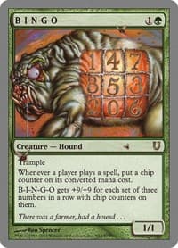 B-I-N-G-O - Unhinged - Magic: The Gathering card