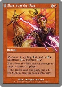 Blast from the Past - Unhinged - Magic: The Gathering card