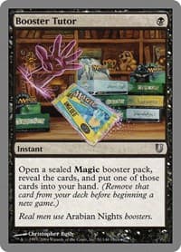 Booster Tutor - Unhinged - Magic: The Gathering card