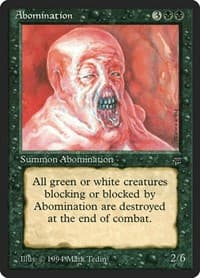 Abomination - Legends - Magic: The Gathering card