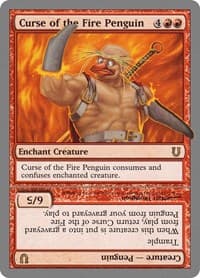 Curse of the Fire Penguin - Unhinged - Magic: The Gathering card