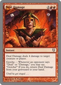 Deal Damage - Unhinged - Magic: The Gathering card