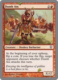 Dumb Ass - Unhinged - Magic: The Gathering card