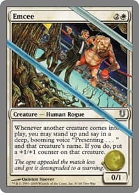 Emcee - Unhinged - Magic: The Gathering card