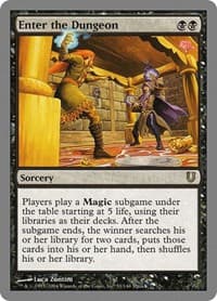 Enter the Dungeon - Unhinged - Magic: The Gathering card