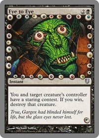 Eye to Eye - Unhinged - Magic: The Gathering card