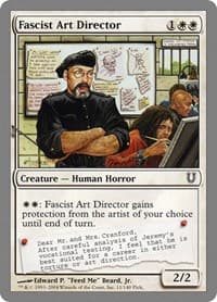 Fascist Art Director - Unhinged - Magic: The Gathering card