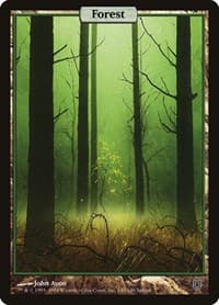 Forest - Full Art - Unhinged - Magic: The Gathering card