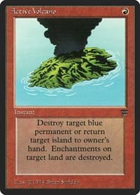 Active Volcano - Legends - Magic: The Gathering card