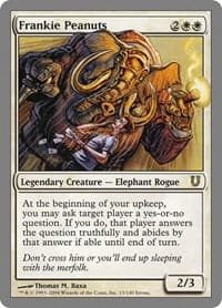 Frankie Peanuts - Unhinged - Magic: The Gathering card