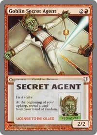Goblin Secret Agent - Unhinged - Magic: The Gathering card