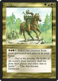 Adun Oakenshield - Legends - Magic: The Gathering card
