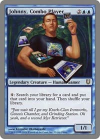 Johnny, Combo Player - Unhinged - Magic: The Gathering card