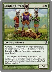 Laughing Hyena - Unhinged - Magic: The Gathering card