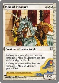 Man of Measure - Unhinged - Magic: The Gathering card