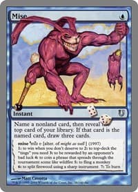 Mise - Unhinged - Magic: The Gathering card