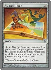 My First Tome - Unhinged - Magic: The Gathering card