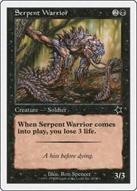 Serpent Warrior - Starter 1999 - Magic: The Gathering card